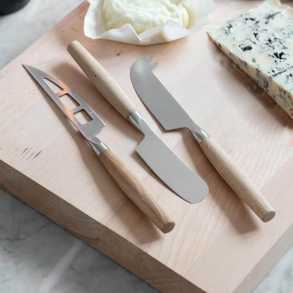 Garden Trading Set of 3 Cheese Knives
